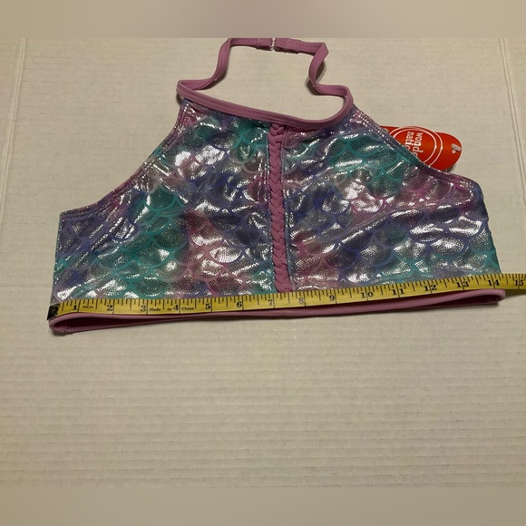 NWT 2 piece Purple Mermaid Bikini Set - Picture 4 of 9